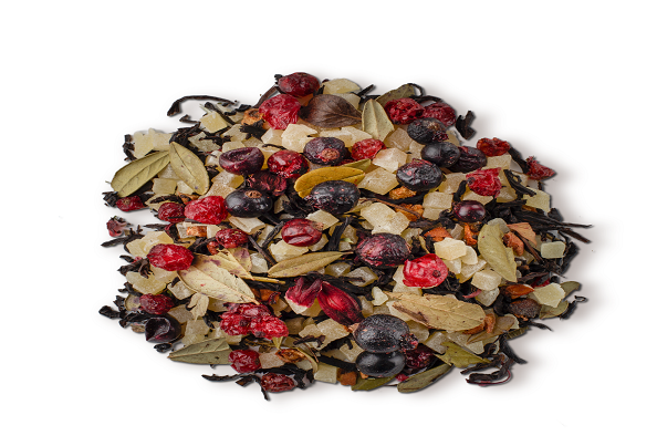 Альпийский со смородиной.  Напиток чайный ягодный