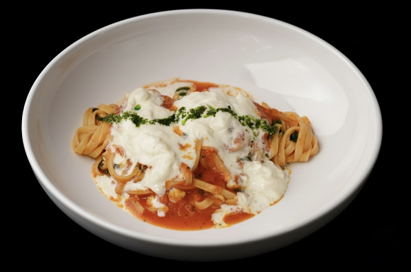 Тренетте с томатами и страчателлой