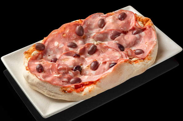 Предбейк Пицца Римская с мортаделлой и страчателлой